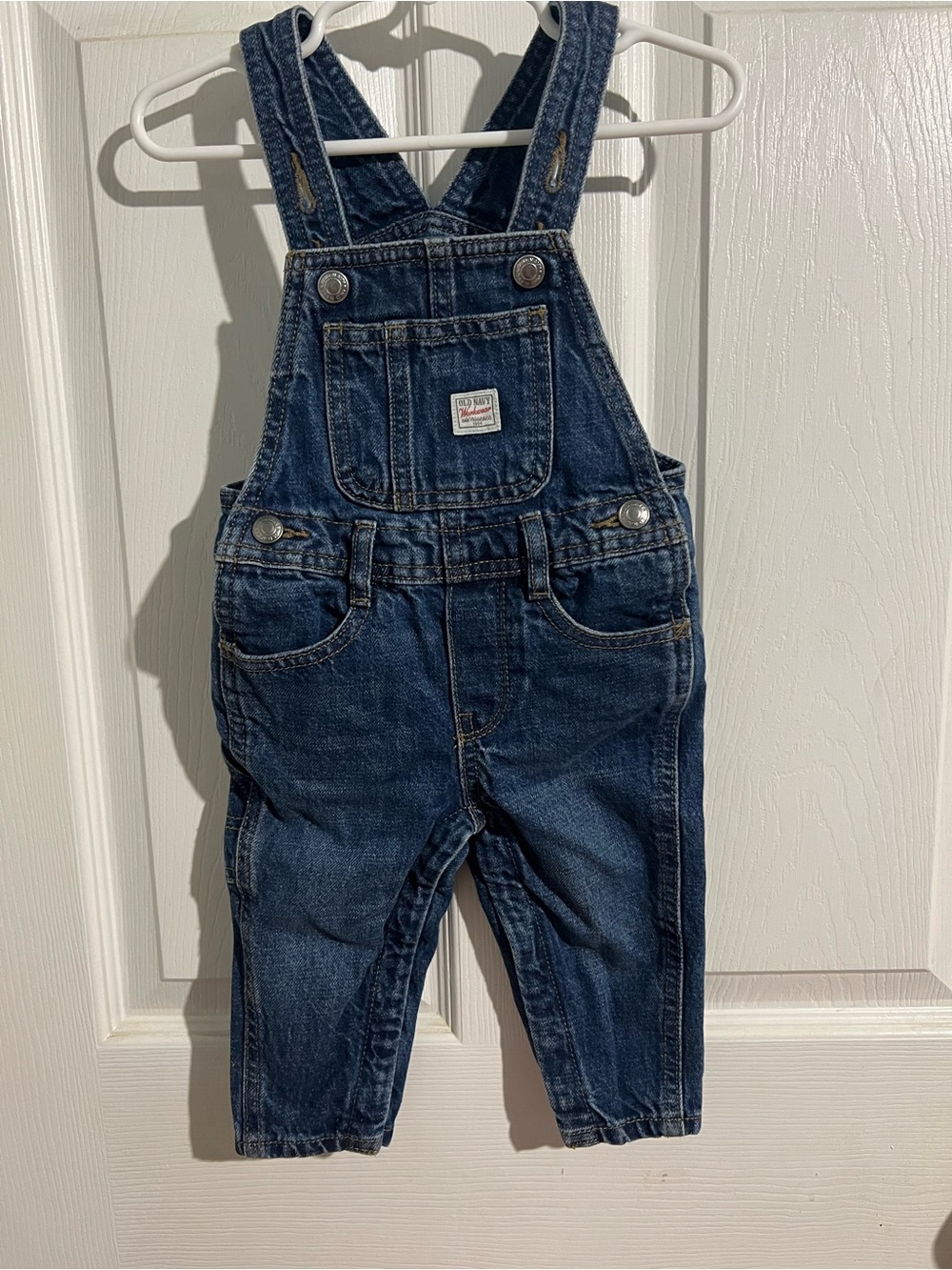 Old Navy Dark Blue Denim Overalls for Kids
